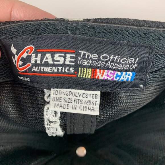 Tony Stewart Black Chase Authentics Bass Pro Shops Stretch Fitted Hat One Size - Picture 6 of 6